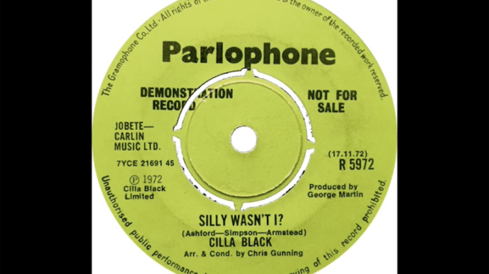 Cilla Black – Silly Wasn’t I? [Valerie Simpson]