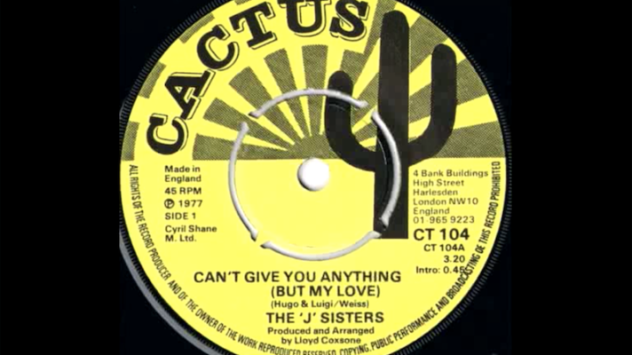 The J Sisters – Can’t Give You Anything (But My Love) [The Stylistics]